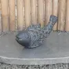 Product image 3 of the product “Fish, 28 cm L | Cast stone, handcrafted & coloured 28 cm”